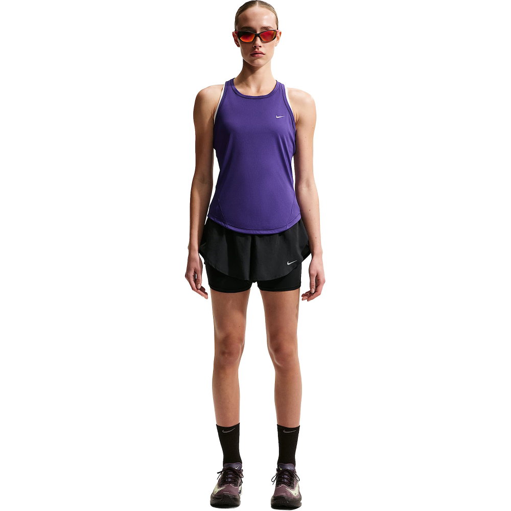Nike - Flow Dri-FIT 2-in-1 Laufshorts Damen multicolor