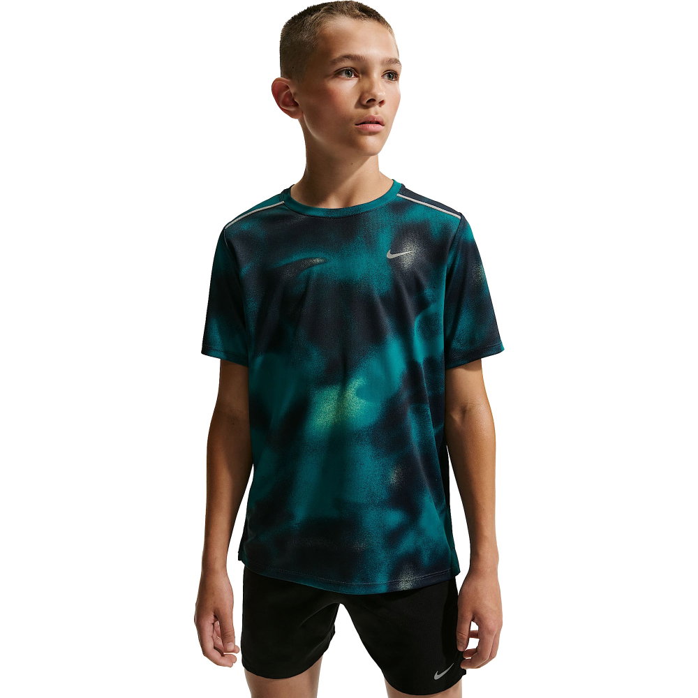 Nike - Miler Dri-FIT Laufshirt Kinder blau