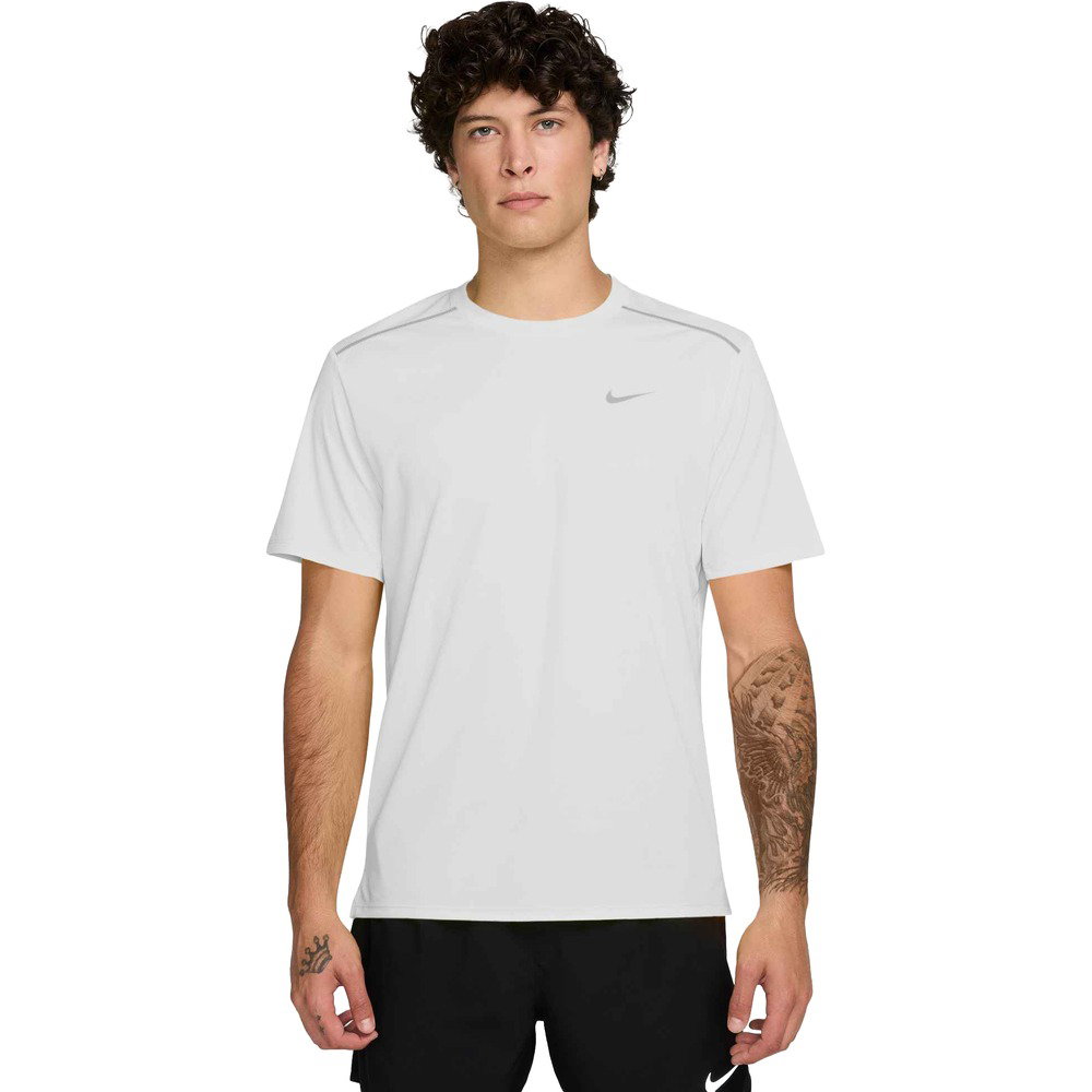 Nike - Miler Dri-FIT UV Laufshirt Herren weiß