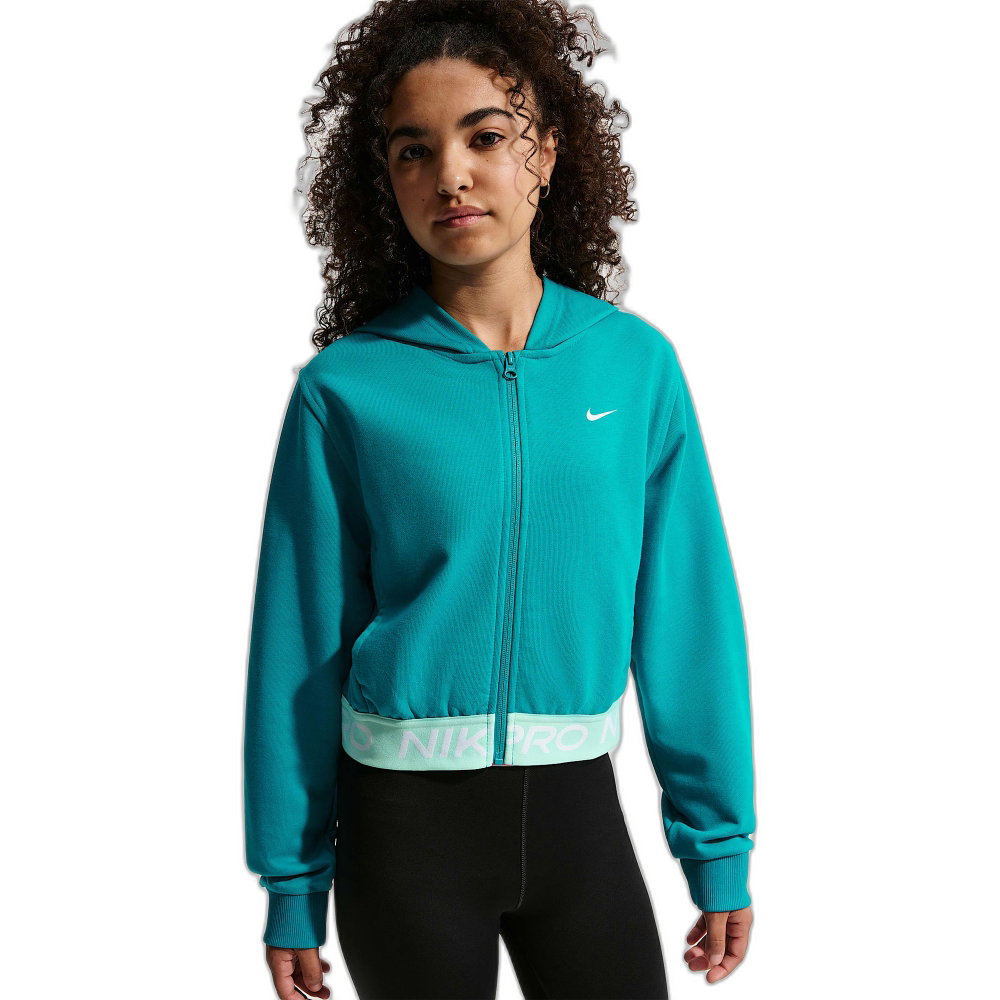 Nike - Pro Fleece Dri-FIT Kapuzenjacke Kinder grün