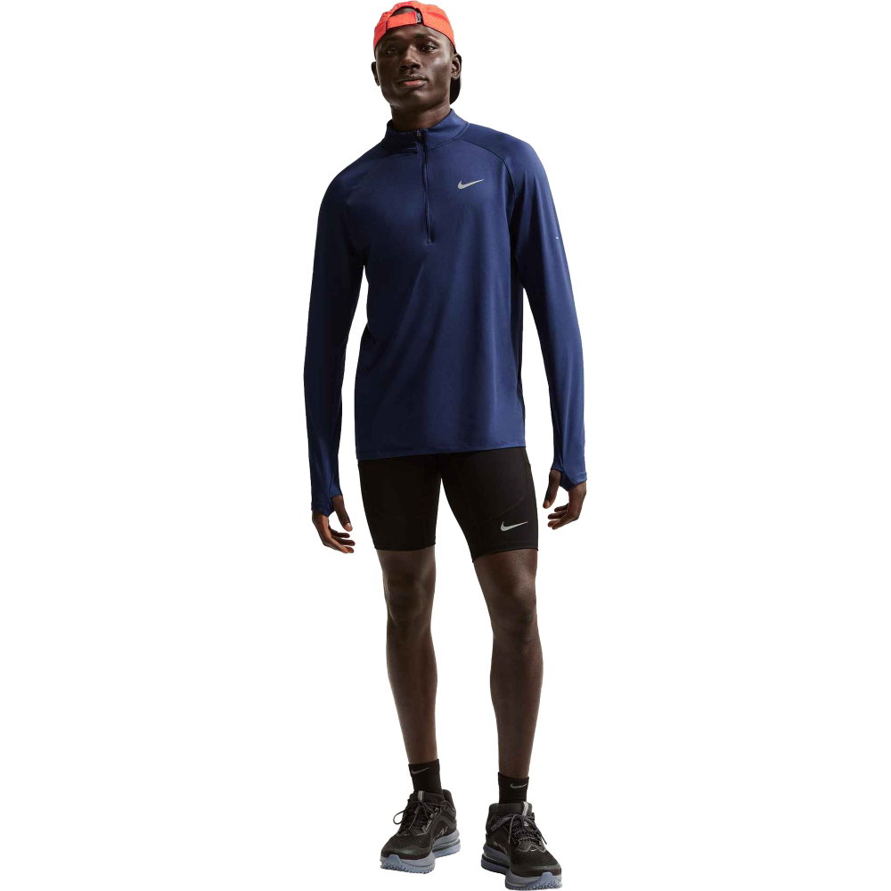 Nike - Stride Midlayer Half Zip Herren blau