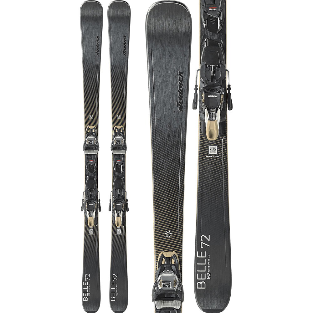 Nordica - Belle DC 72 26/27 Ski inkl. TP2 Light 11 FDT Bindung