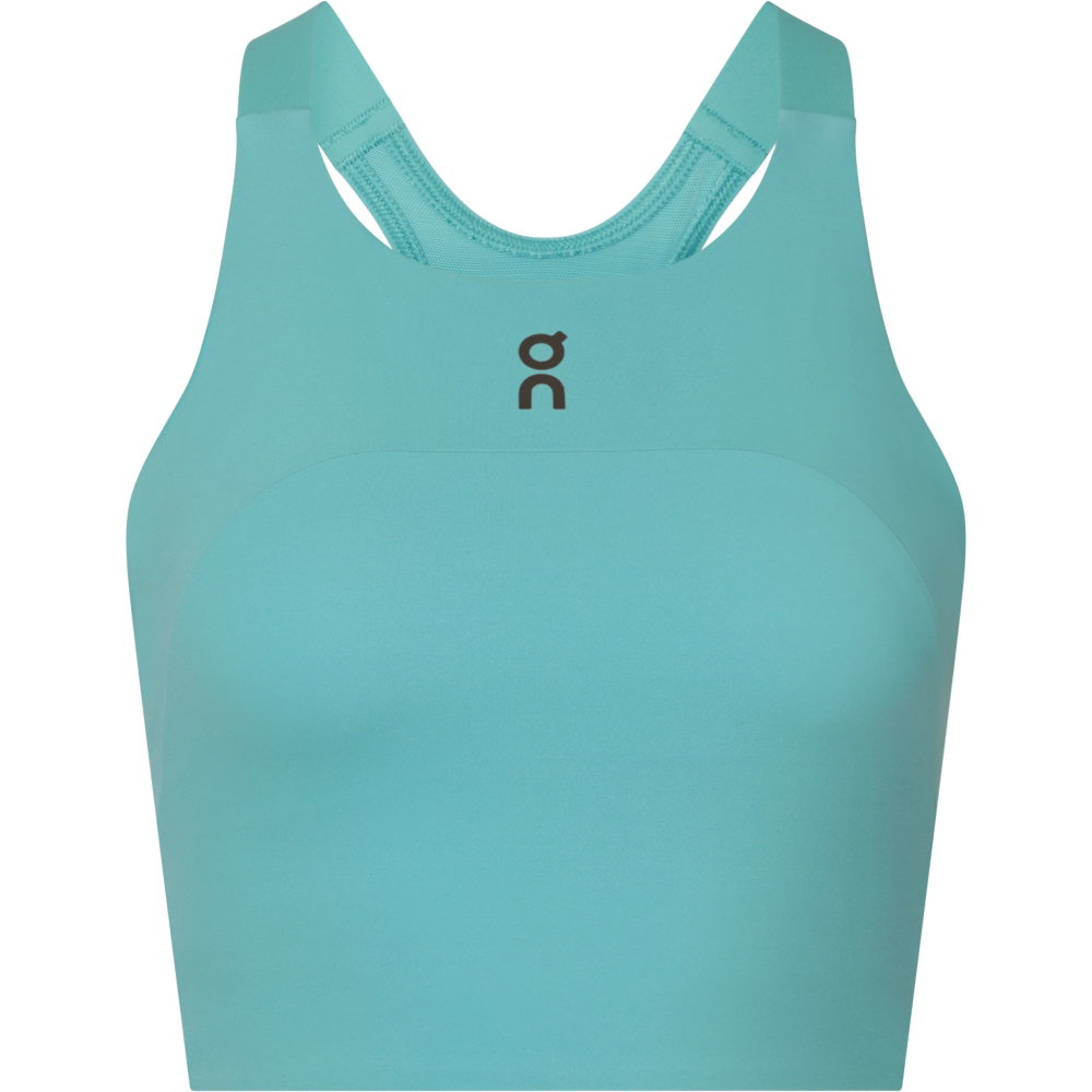 ON - Performance Crop Tank Top Damen türkis