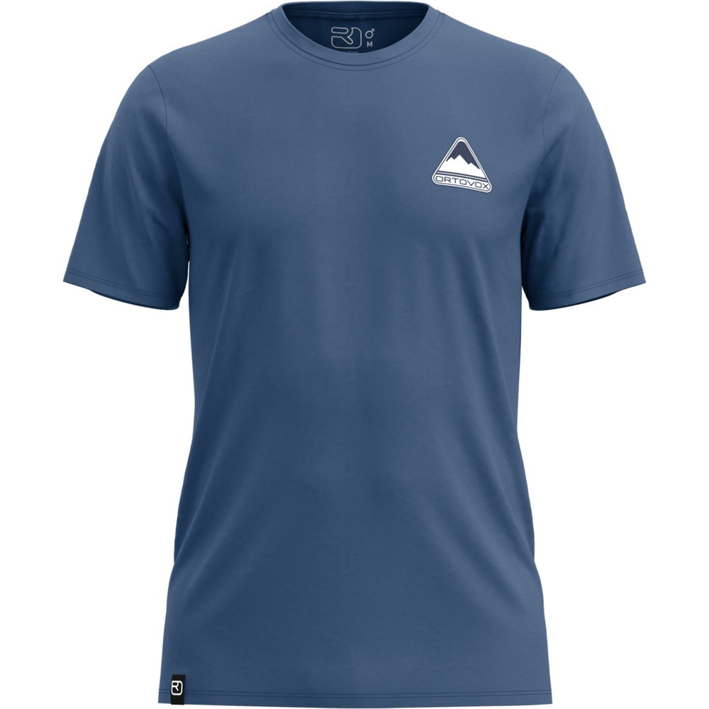 ORTOVOX - 140 Cool Triangle T-Shirt Herren blau