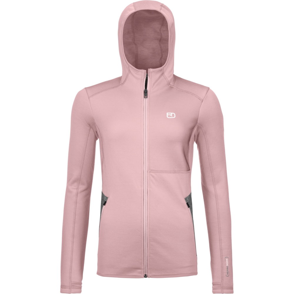 ORTOVOX - Fleecehoodie Damen rot