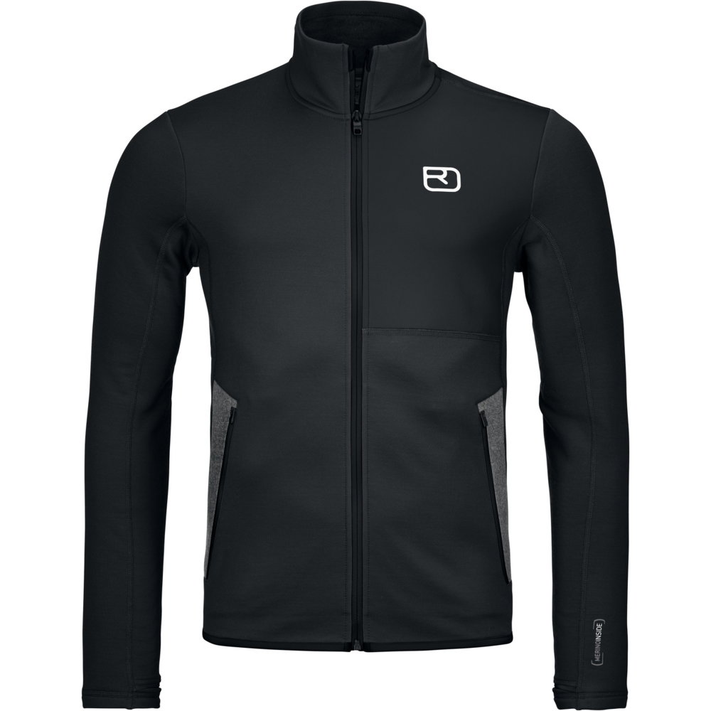 ORTOVOX - Fleecejacke Herren schwarz