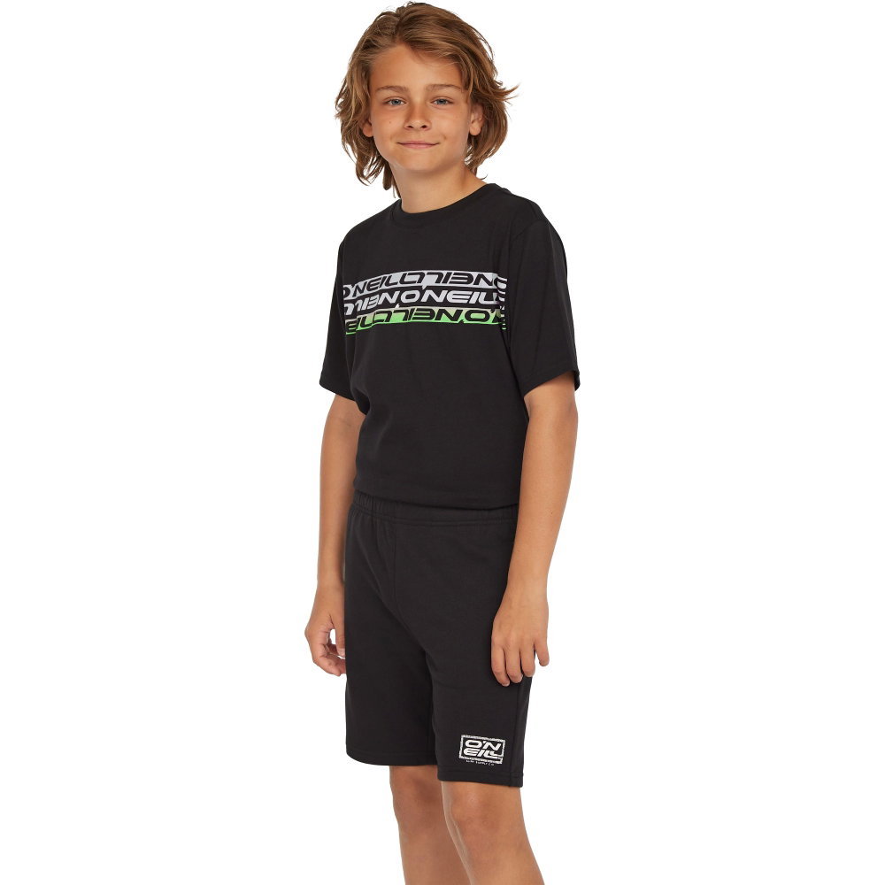 O'Neill - Logo Sweatshorts Kinder schwarz