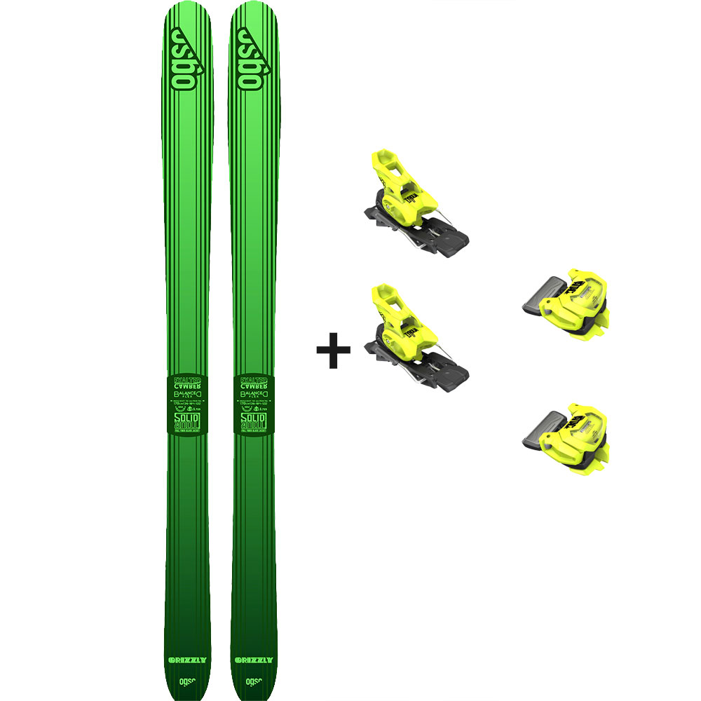 OGSO - Grizzly 24/25 Freeski inkl. Attack 17 GripWalk® Bindung