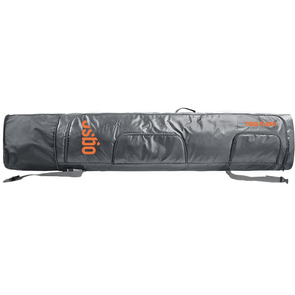 OGSO - Two Planx Skisack 194cm für zwei Paar Ski grau