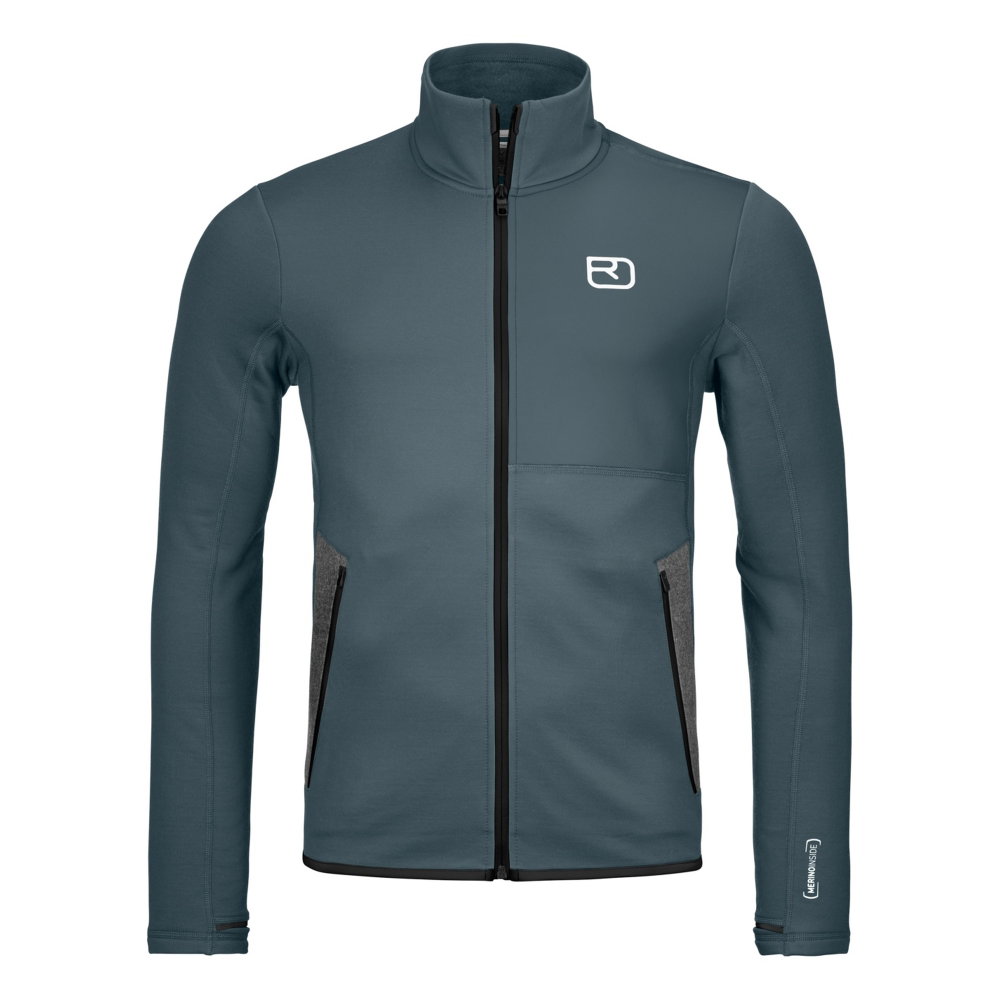 ORTOVOX - Fleecejacke Herren grau