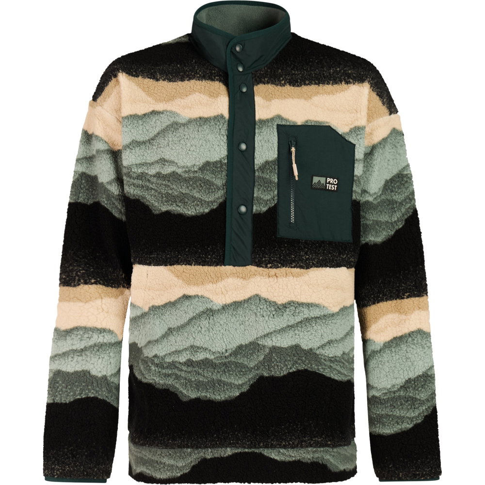 Protest - Browser Outdoor Half Zip Herren grün