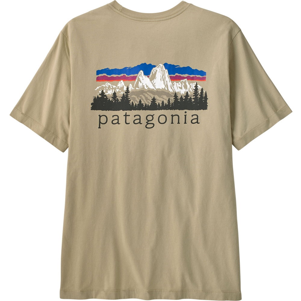 Patagonia - Fitz Roy Foothills T-Shirt Herren grau