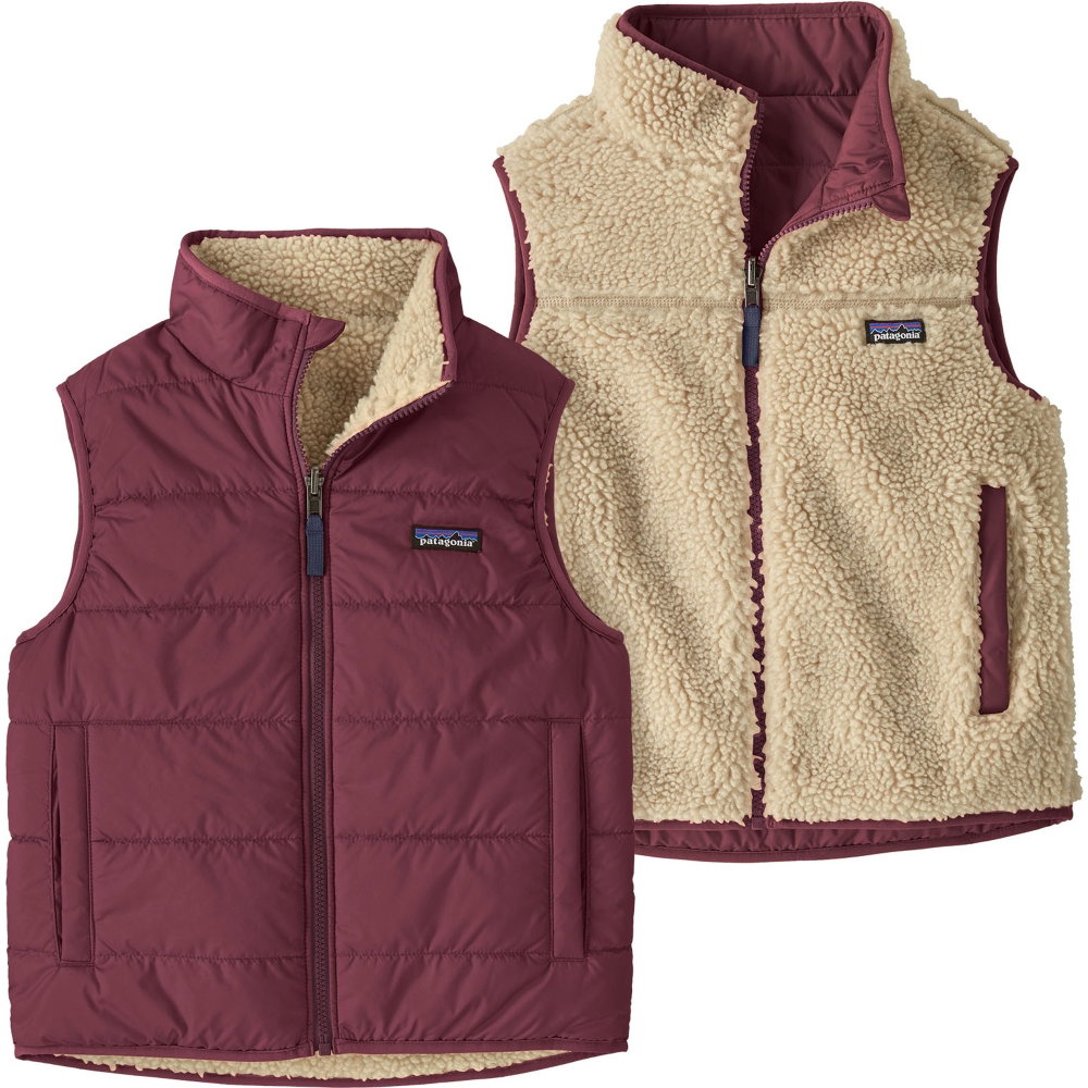 Patagonia - Reversible Ready Freddy Weste Kinder rot