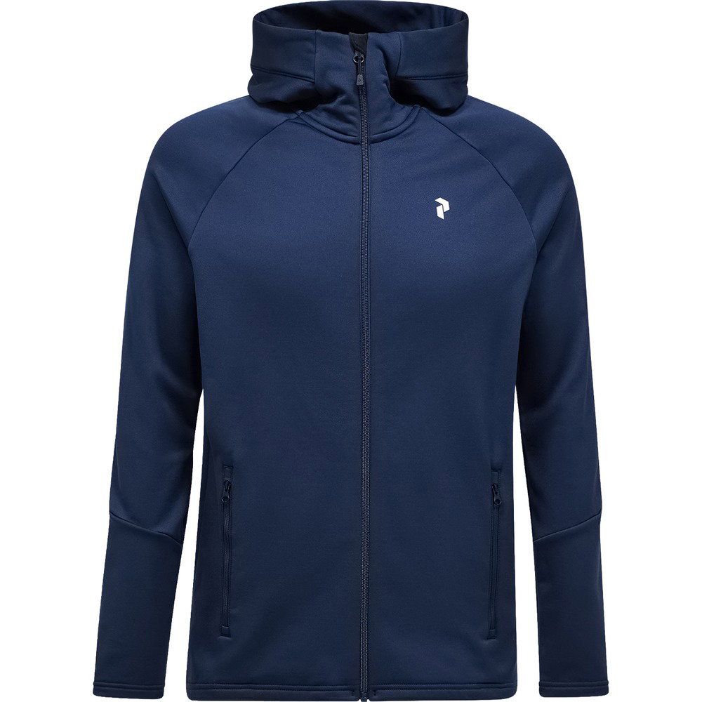 Peak Performance - Rider Essentials Fleecehoodie Herren blau
