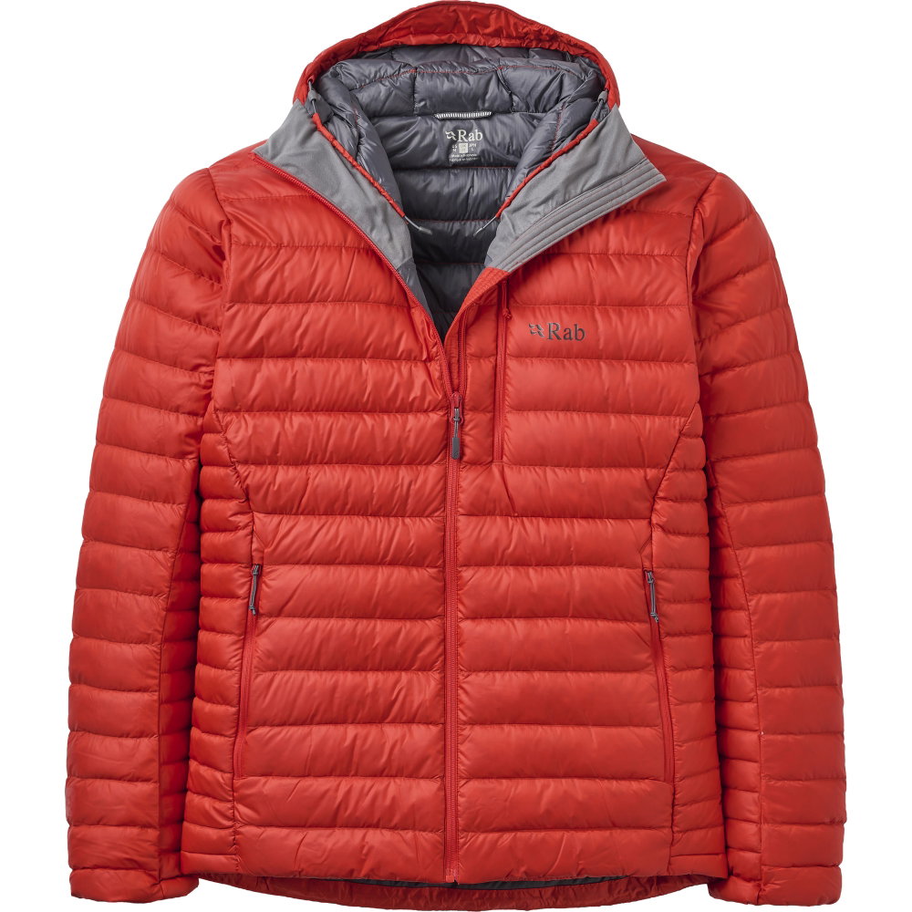 RAB - Microlight Alpine Hoody Funktionsjacke Herren rot