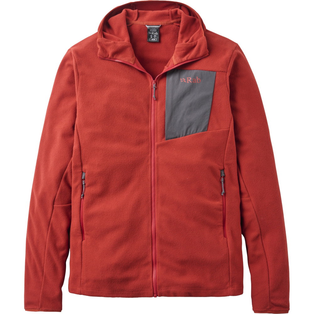 RAB - Tecton Hoodie Herren rot