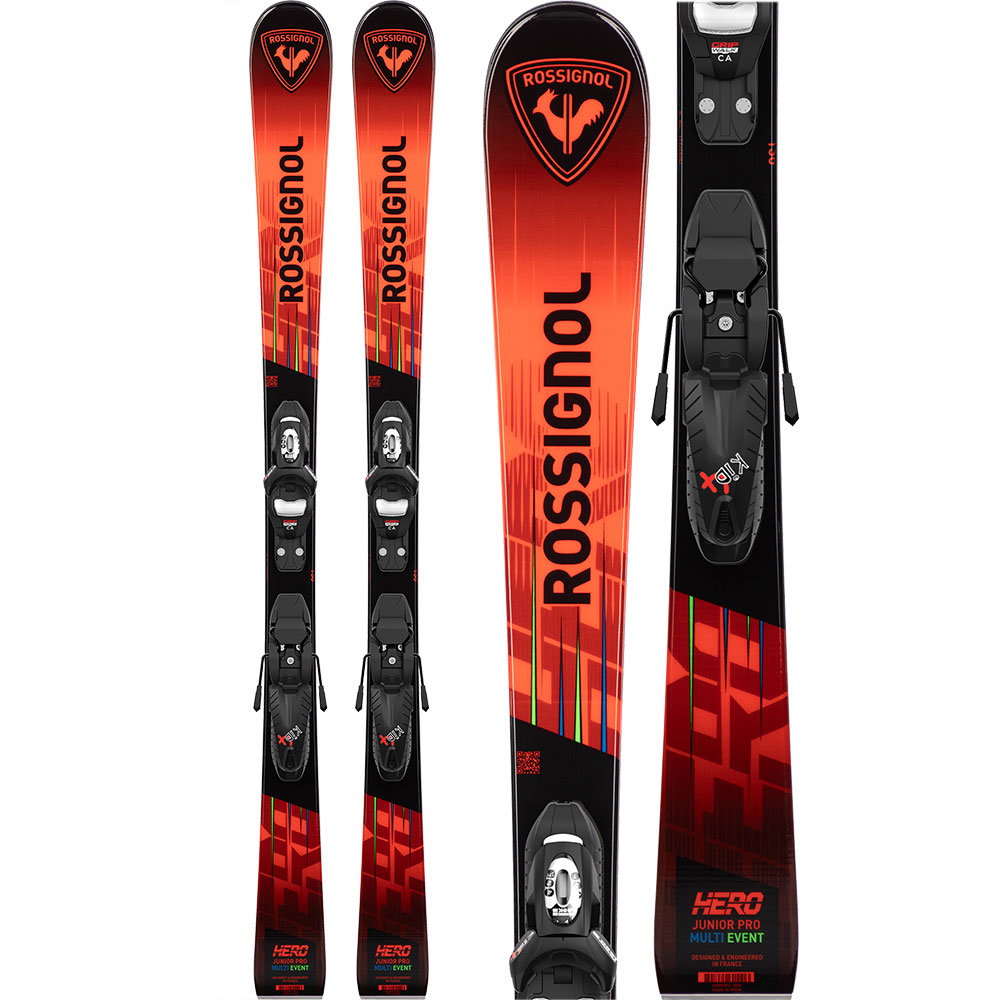 Rossignol - Hero Pro Multi-Event 25/26 Kinderski inkl. Kid 4 GripWalk® Bindung (120cm)