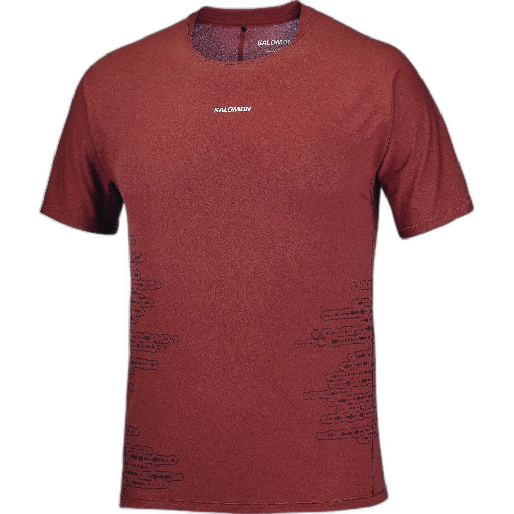 Salomon - Sense Aero Grafik T-Shirt Herren multicolor