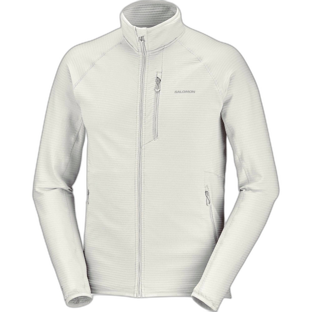 Salomon - Sential Lightwarm Fleecejacke Herren grau