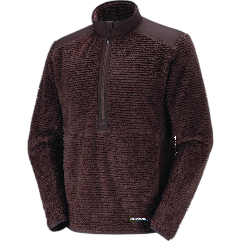 Salomon - Thernova Fleece Half Zip Herren braun