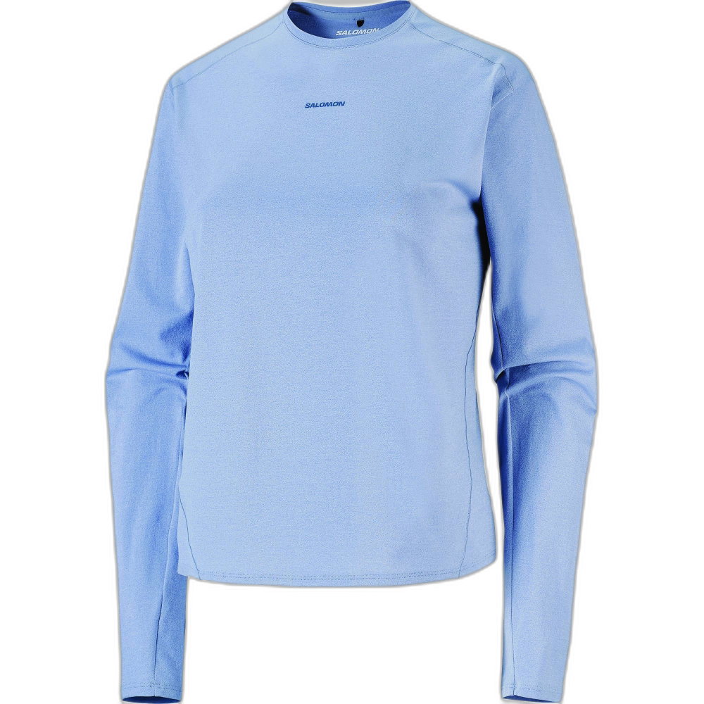 Salomon - Trackline Langarmshirt Damen blau