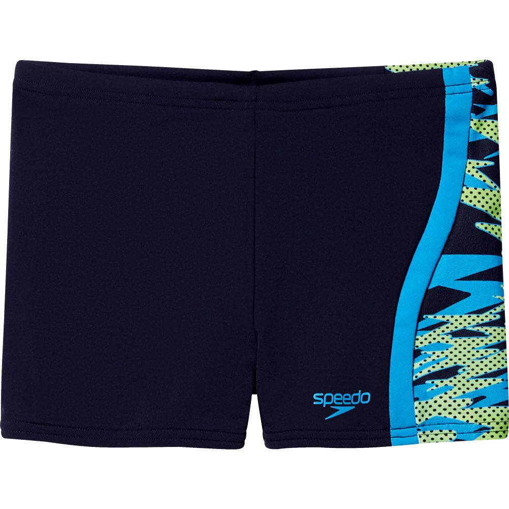 Speedo - Hyperboom Splice Aquashorts Kinder schwarz