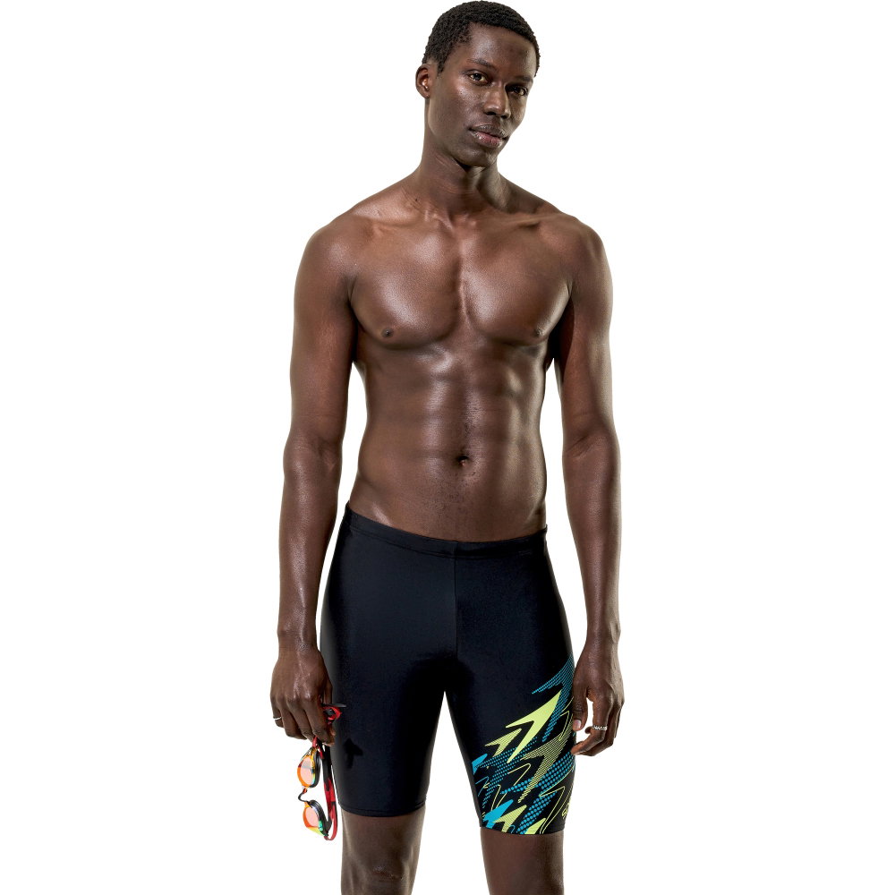 Speedo - Medley Logo Jammer Herren schwarz