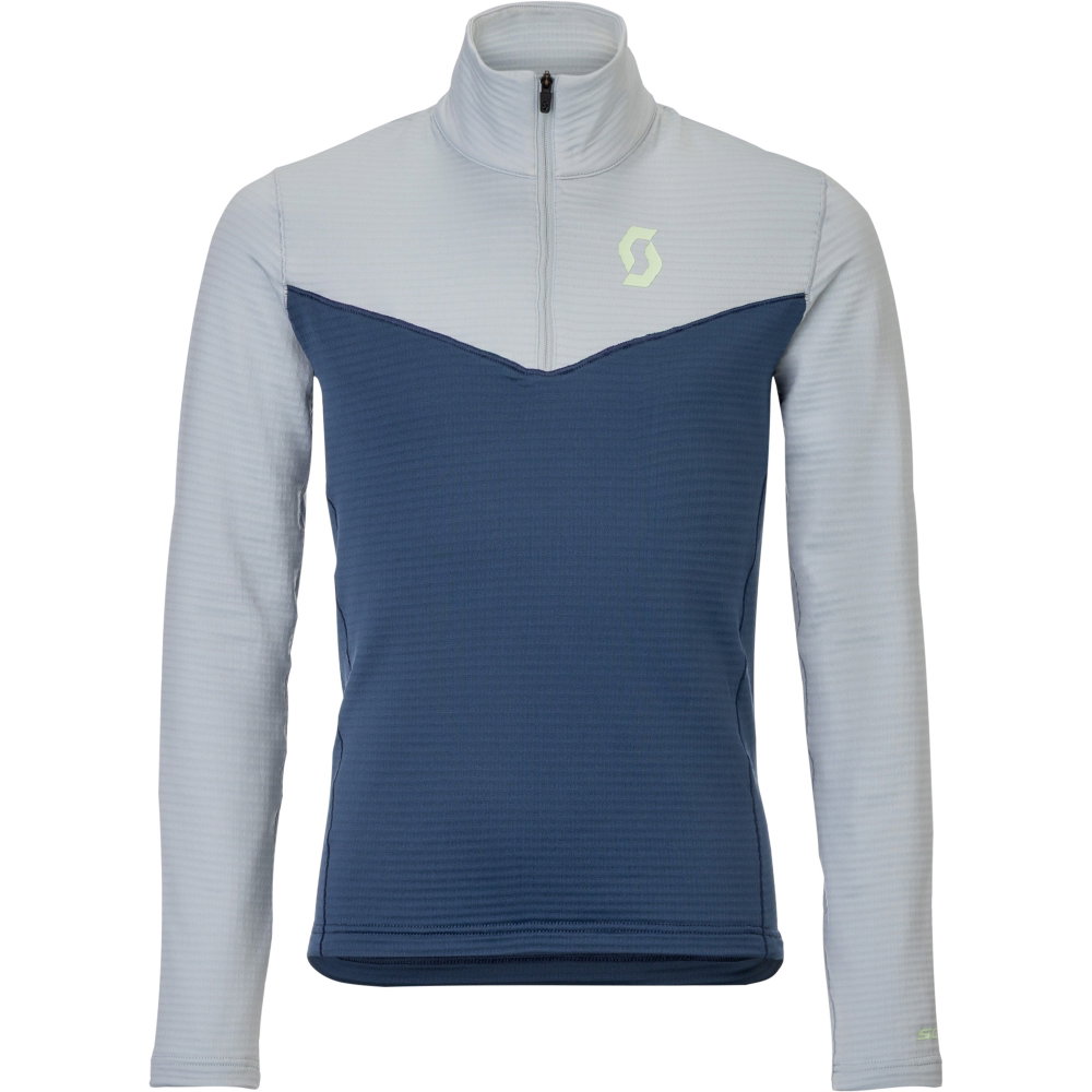 Scott - Defined Light Fleecepullover Kinder blau