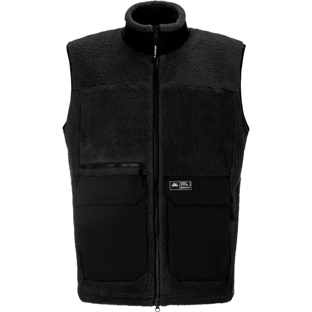 Scott - Escape Heritage Fleeceweste Herren schwarz