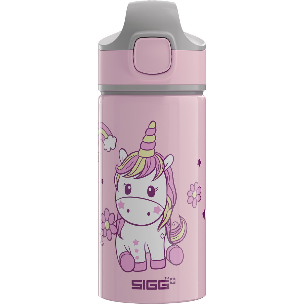 Sigg - Miracle 0,4L Trinkflasche Kinder happy unicorn