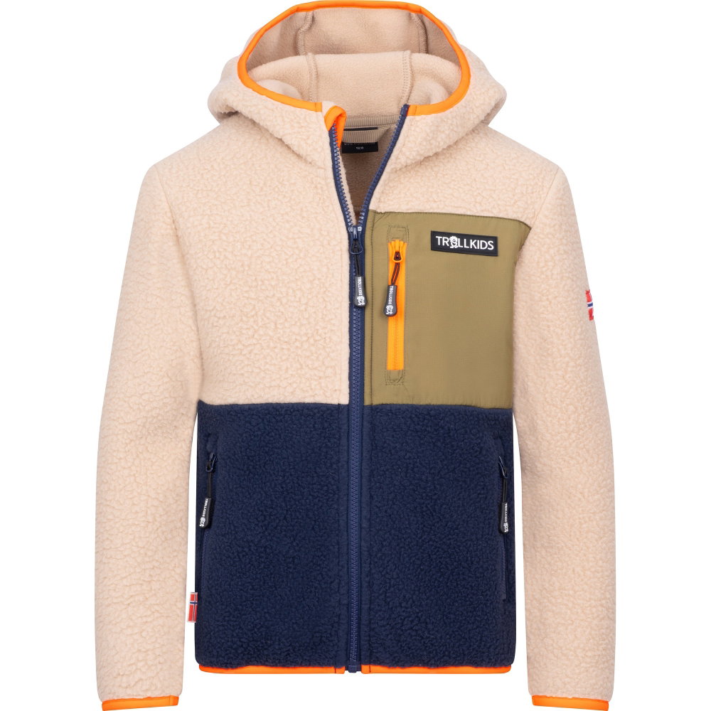 Trollkids - Aurlandsfjord Jacke Kinder beige