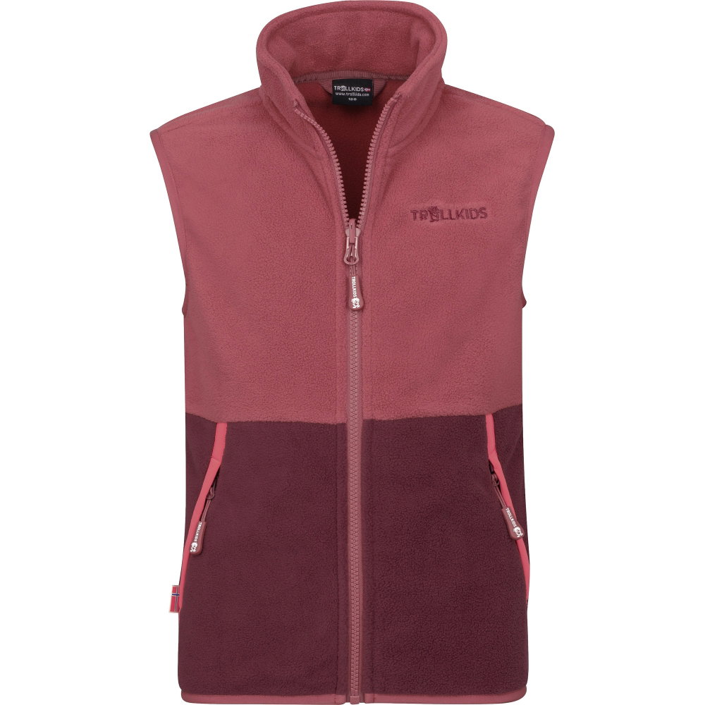 Trollkids - Kjerag Weste Kinder rosa-pink