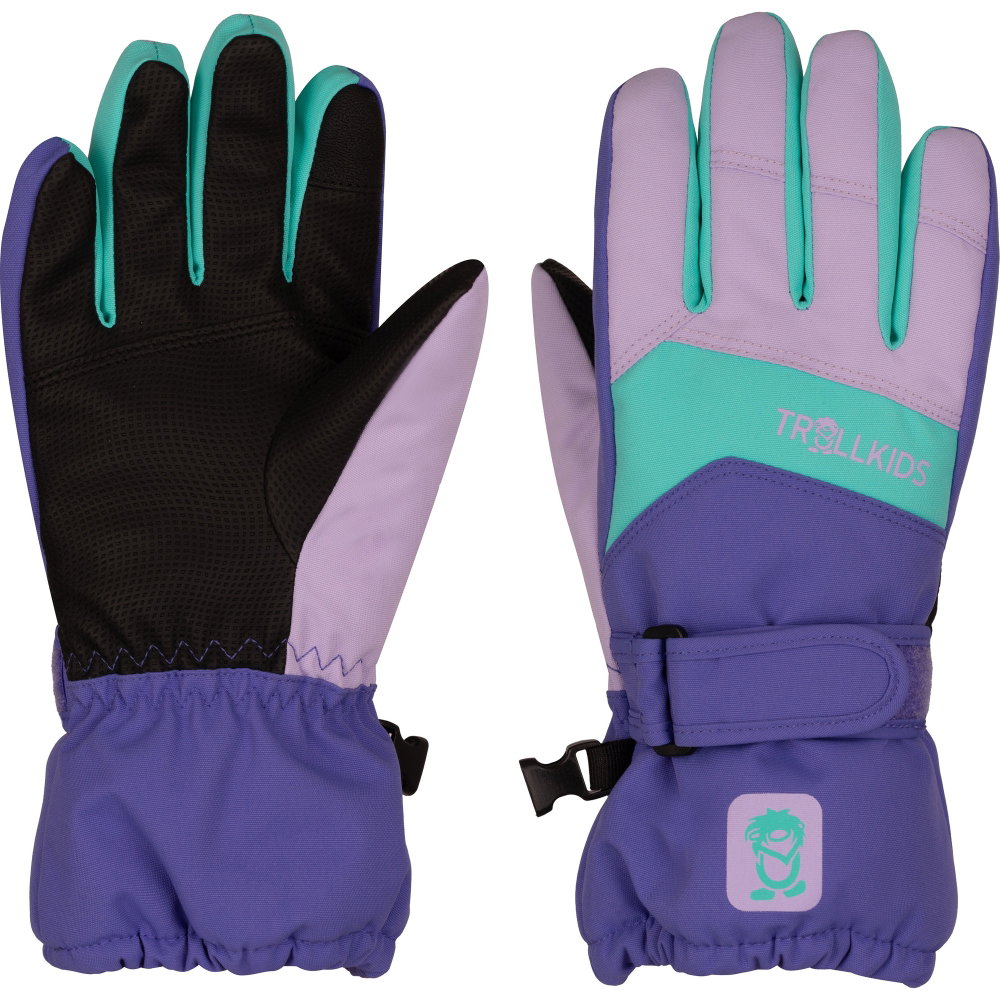Trollkids - Rauland Handschuhe Kinder lila