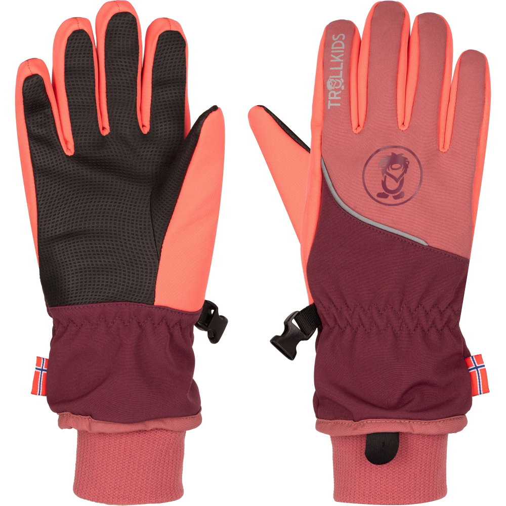 Trollkids - Trolltunga Handschuhe Kinder rosa-pink
