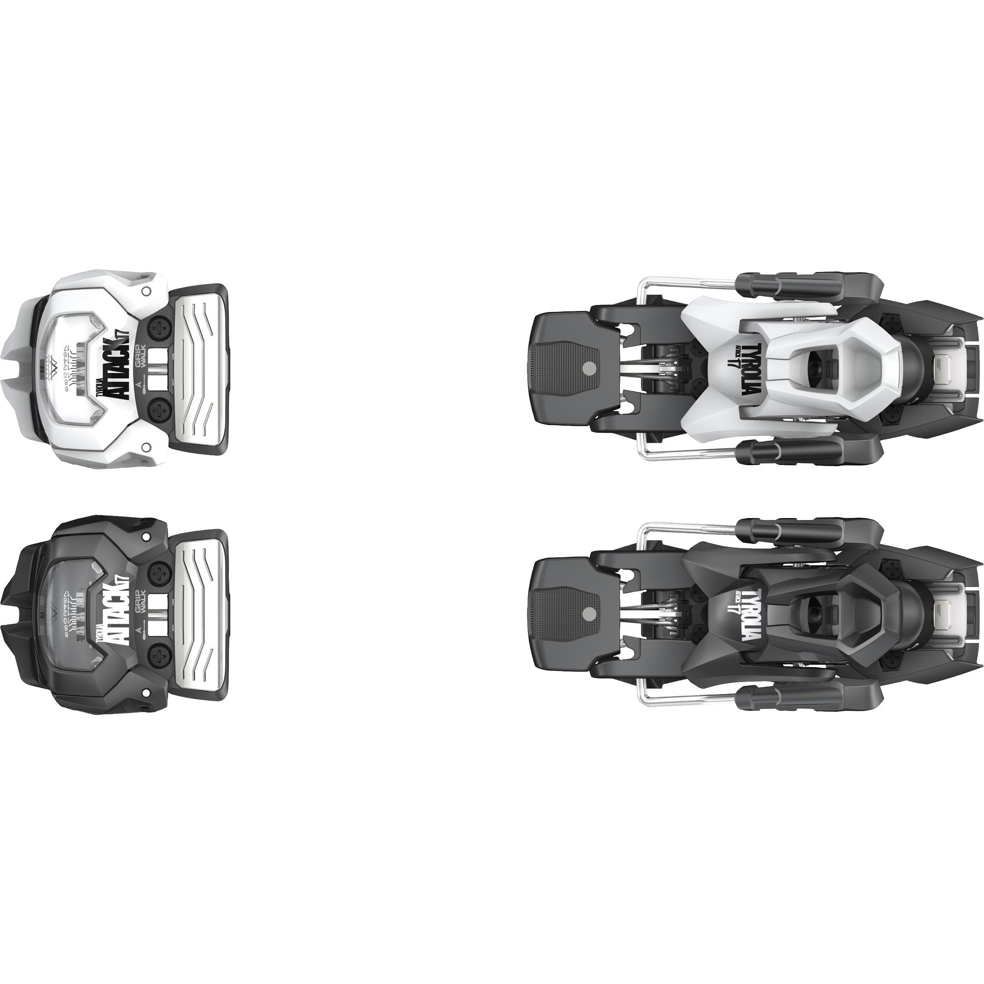 Tyrolia - Attack 17 GripWalk® Freeski Binding solid black - white