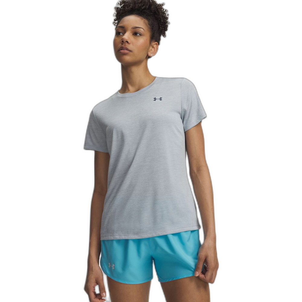 Under Armour - Tech Trainingsshirt Damen grau