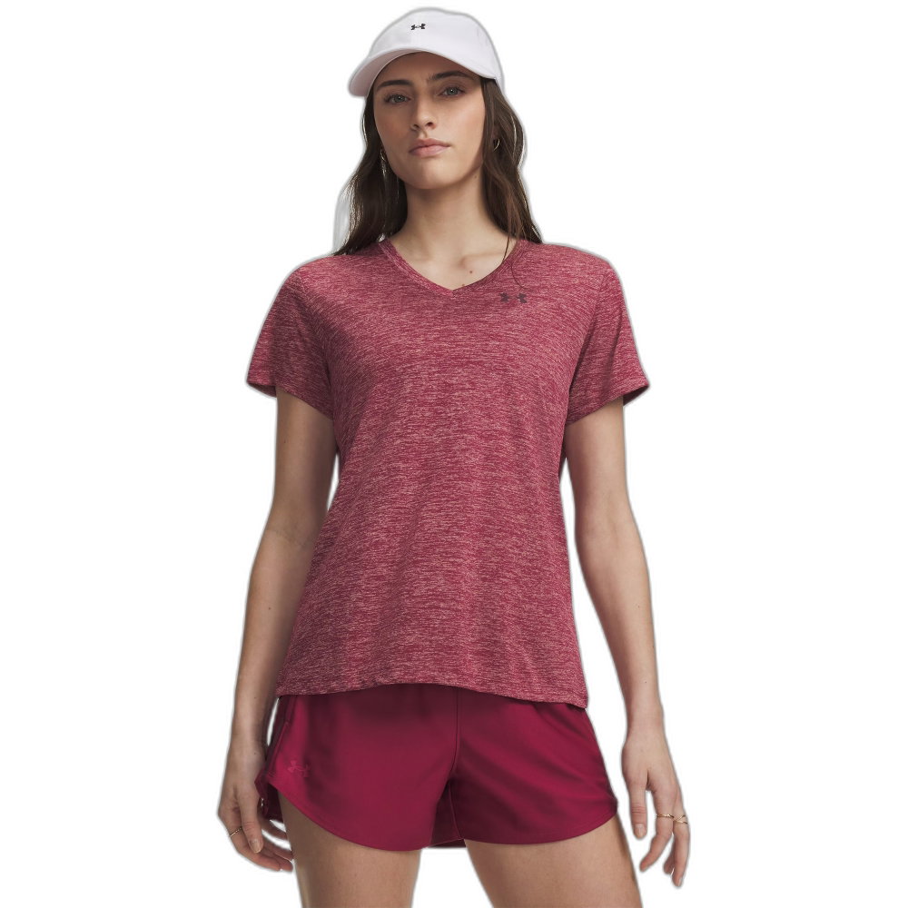 Under Armour - Tech Trainingsshirt Damen rot