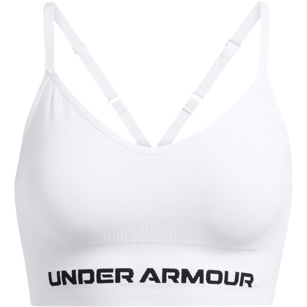 Under Armour - Vanish Seamless Sport-BH Damen weiß
