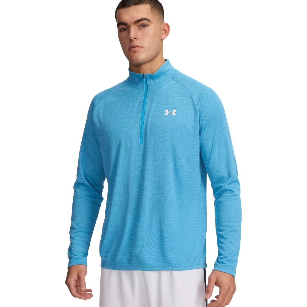 Under Armour - Tech Textured Fleecepullover Herren blau