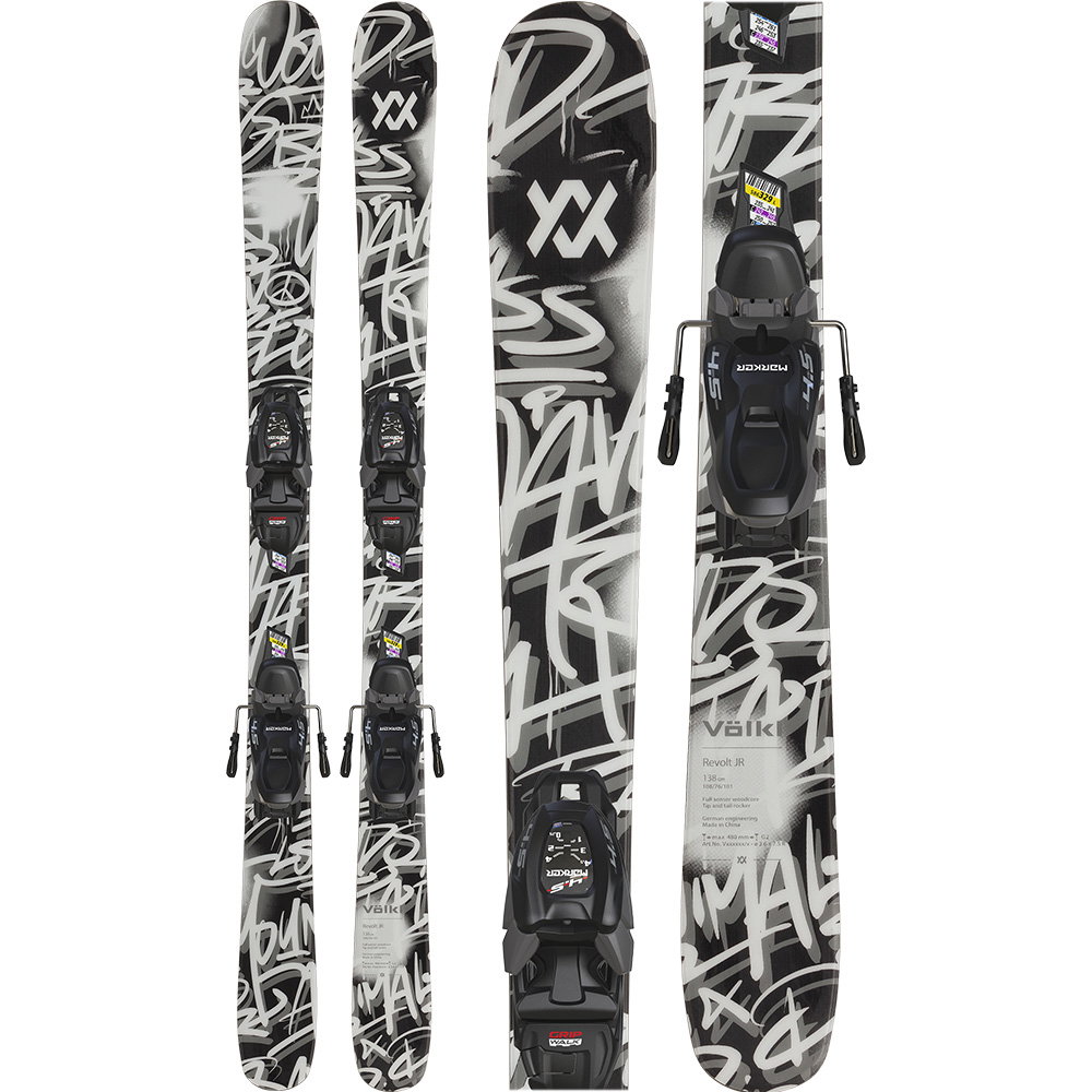 Völkl - Revolt Jr Park 24/25 Kinderski inkl. 4.5 vMotion JR Bindung (118-128cm)