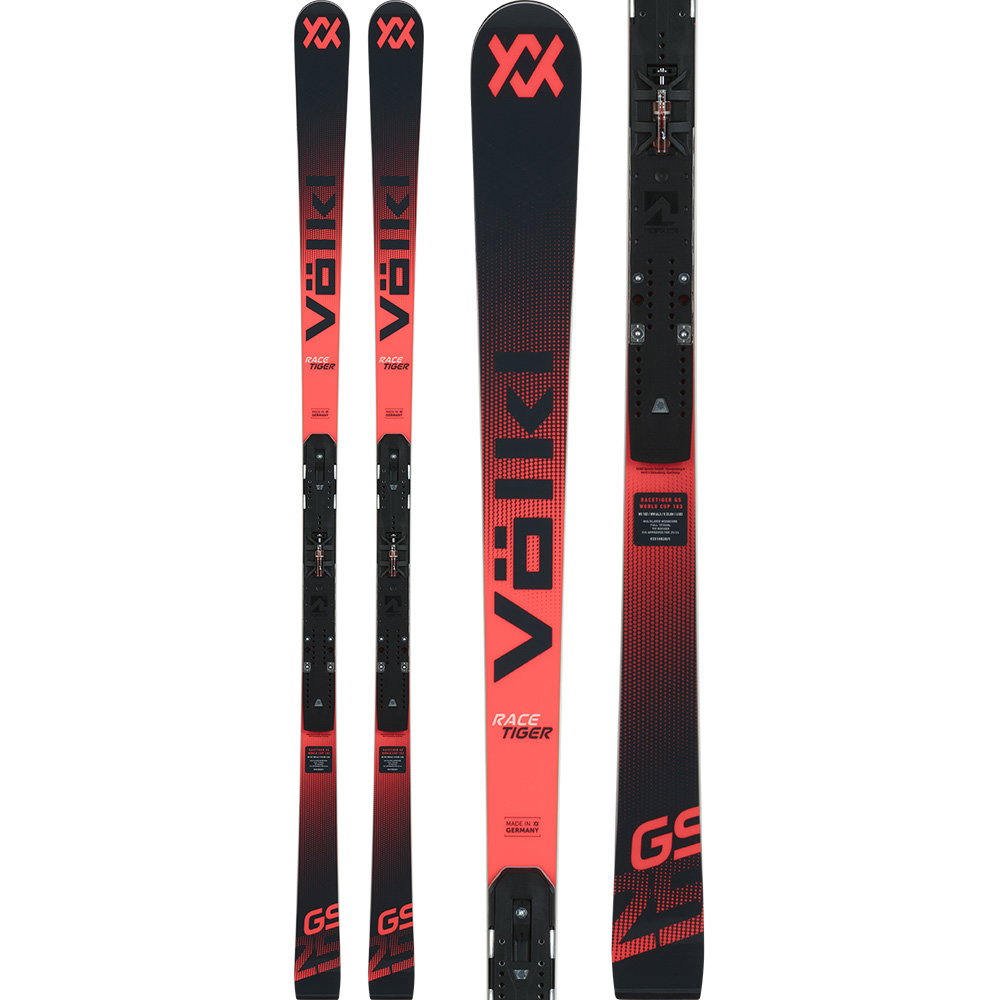 Völkl - Racetiger GS R 25/26 Ski inkl. Platte und COMP 16 Bindung