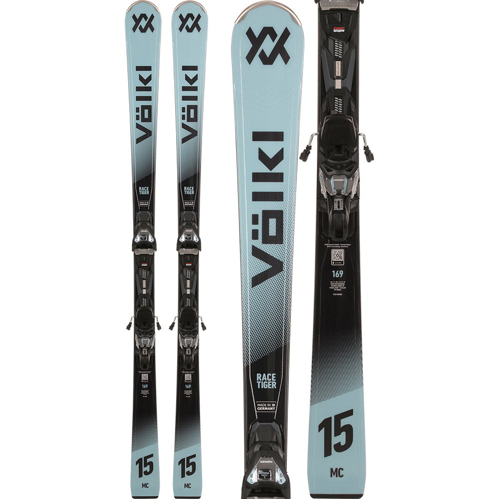Völkl - Racetiger MC BLUE 26/27 Ski inkl. VMotion 12 Blue Bindung