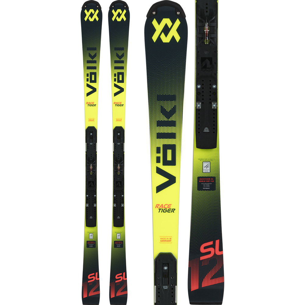 Völkl - Racetiger SL R FIS 25/26 Ski inkl. Platte und COMP 16 Bindung