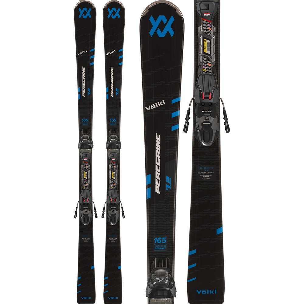 Völkl - Peregrine 7.2 Black Blue 24/25 Ski inkl. FDT TP 10 Bindung