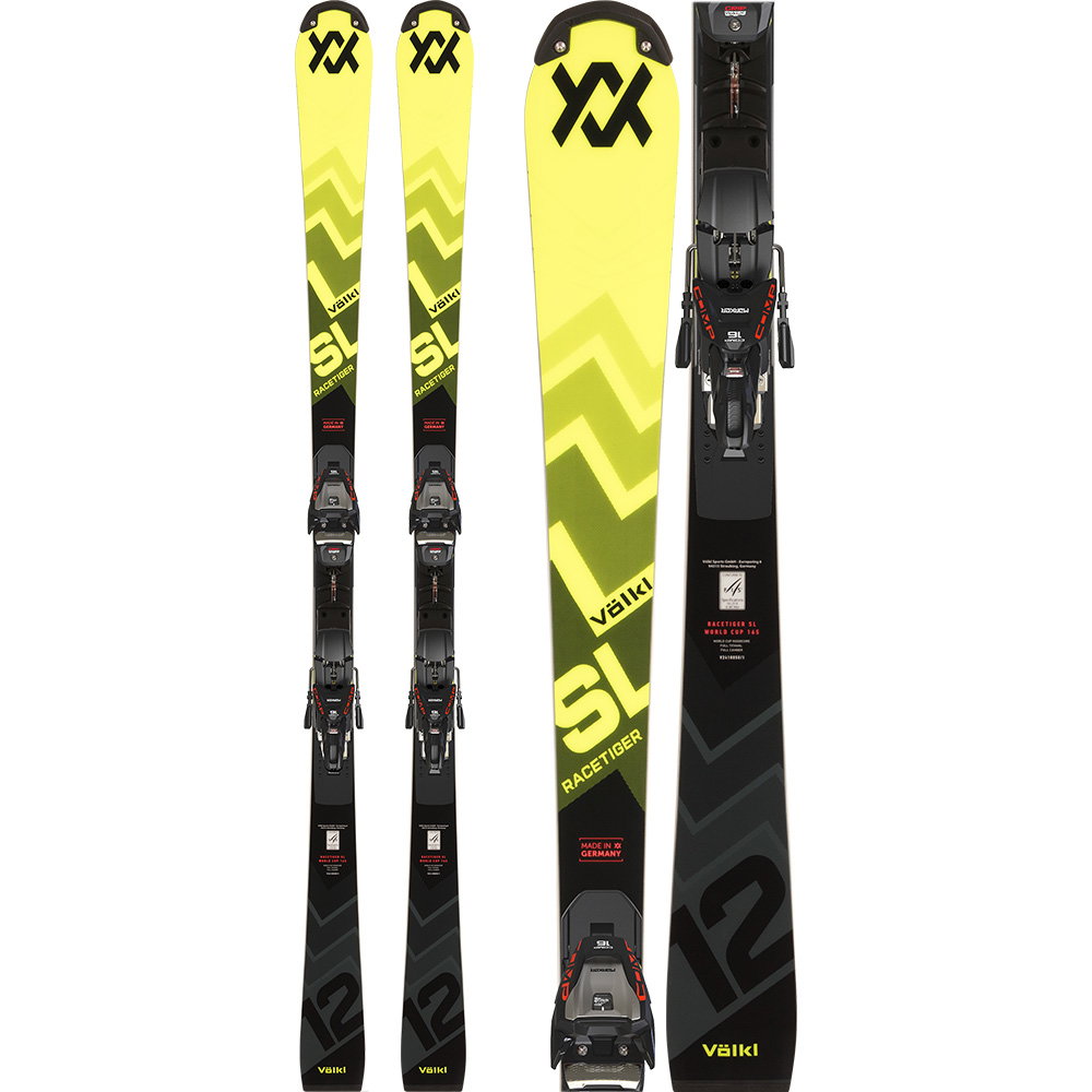 Völkl - Racetiger SL R WC FIS 24/25 Ski mit Platte inkl. XCOMP 16 GripWalk® Master Bindung
