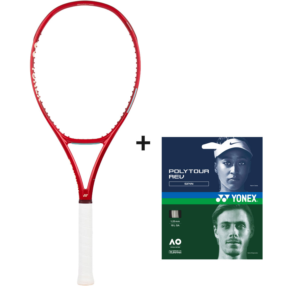 YONEX - VCore 98 Tennis Racket 2026 (305g) with Polytour Rev 1,25