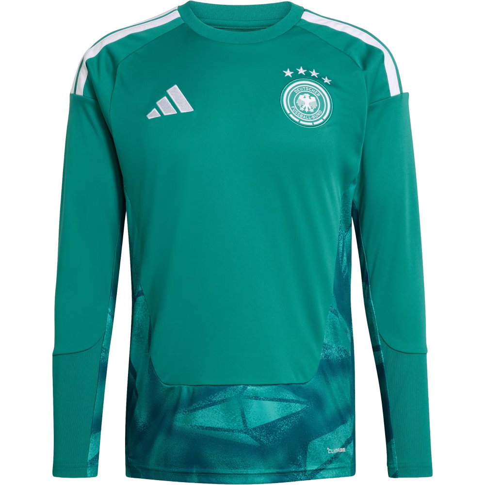 adidas - Deutschland 26 Home Langarm Torwarttrikot Herren active green