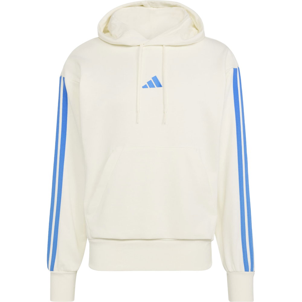adidas - Essentials 3-Streifen French Terry Hoodie Herren off white