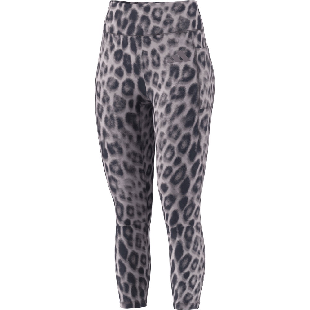 adidas - Optime Essentials Workout Leopard 7/8 Leggings Damen ice purple