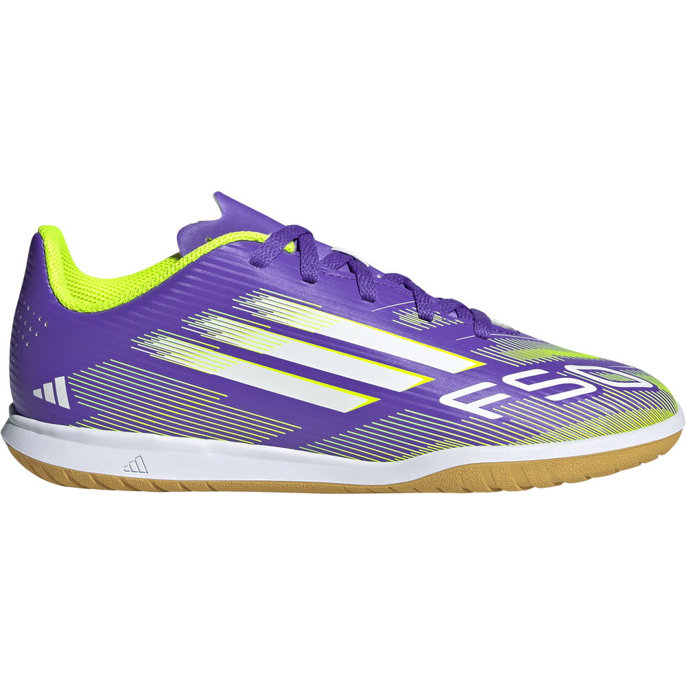 adidas - F50 Club Indoor Fußballschuh Kinder purple rush